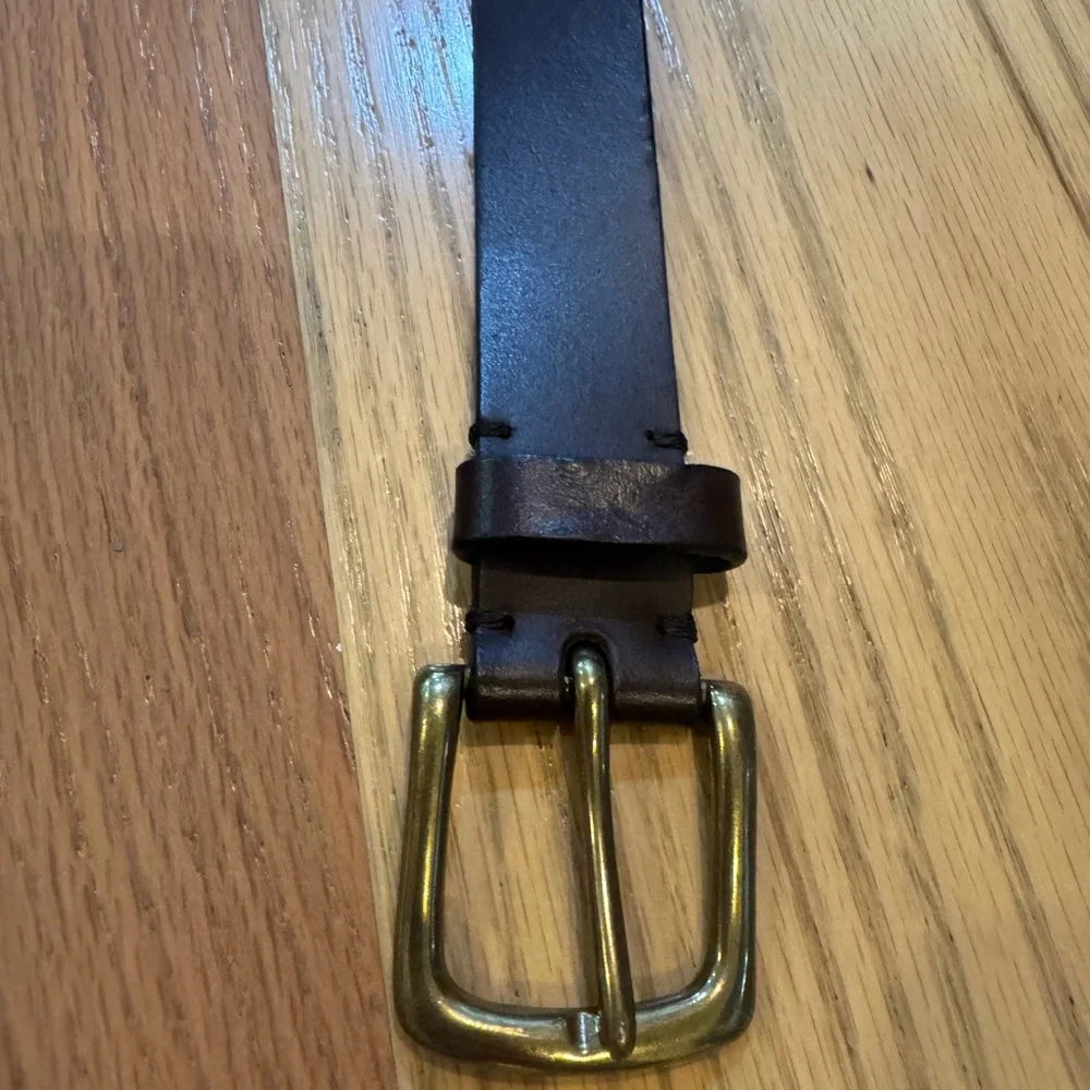 Gap Brown Leather Belt - Boys L - 33 1/2”